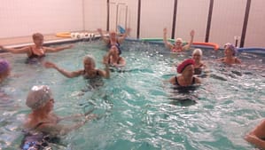 Gruppträning i vatten
