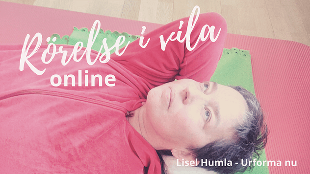 Rörelse i vila online med Fröken Humla alias Lisel Humla