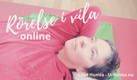 Rörelse i vila online med Lisel Humla, Urforma nu