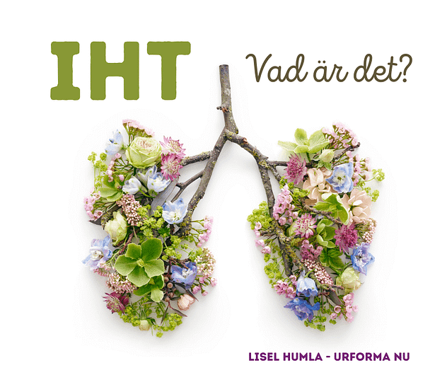 IHT på svenska och vad det är. Lisel Humla, Urforma nu förklarar och visar hur du kan göra.